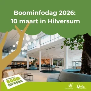 Boominfodag 2026 10 maart in Hilversum