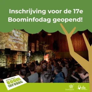 Inschrijving voor de 17e Boominfodag geopend!